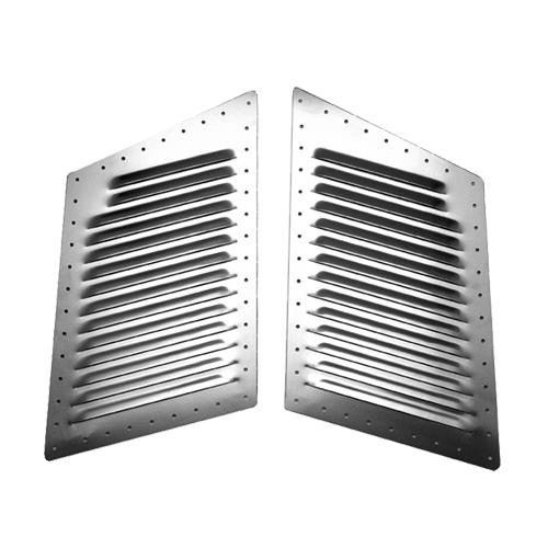 Medium Steel (WeldIn Sheet Metal) HiFlow™ Hood Louvers RunCool