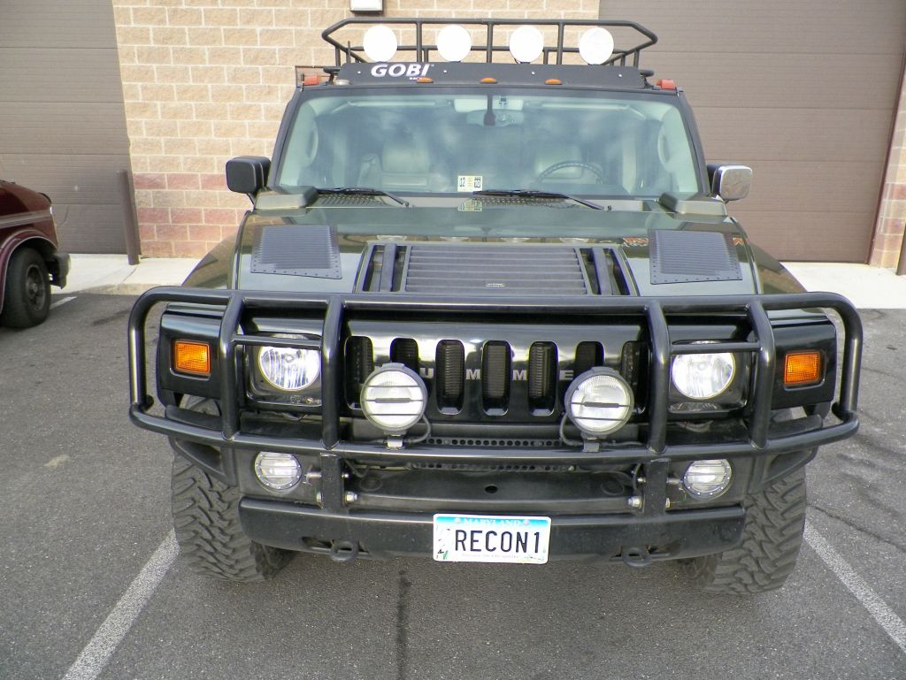 H16 Hood Louvers RunCool Hood Vents For Your Vehicle